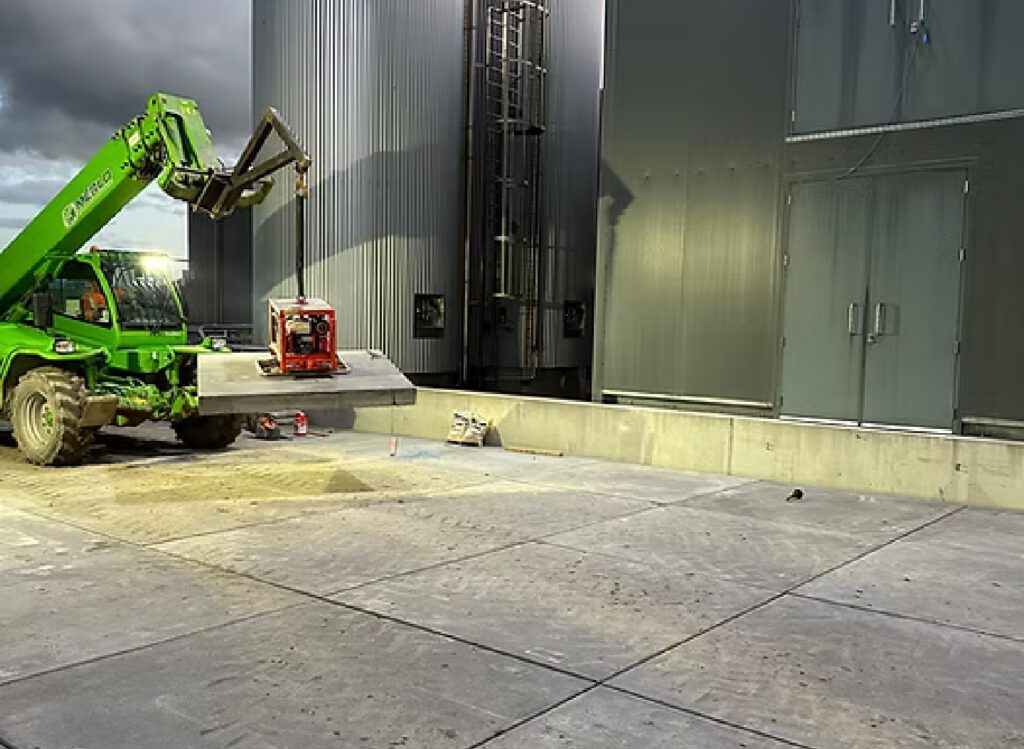 betonnen vloer vloeistofdicht