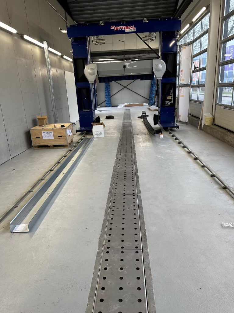 Eindresultaat maatwerk wasstraat in amsterdam