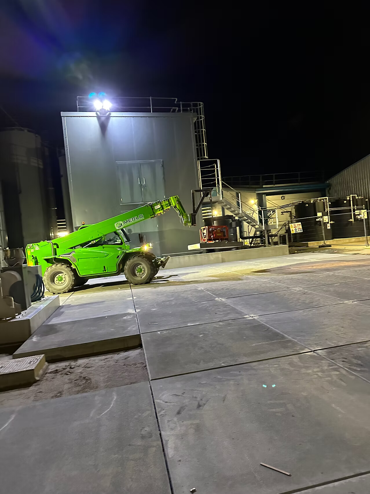 Aanleg vloeistofdichte vloer Mona Dairy