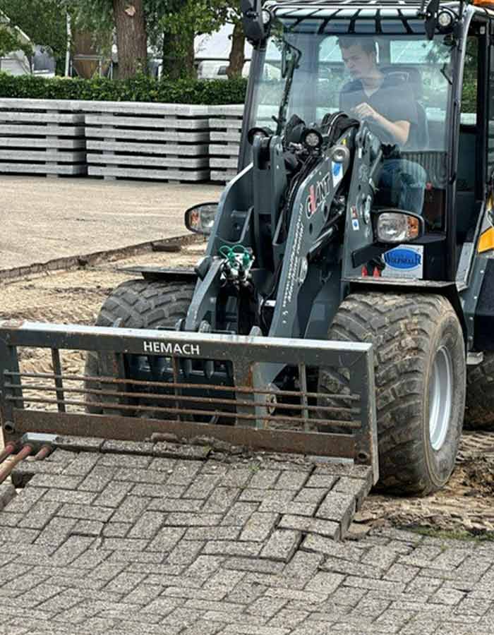 Bestrating agrarische sector