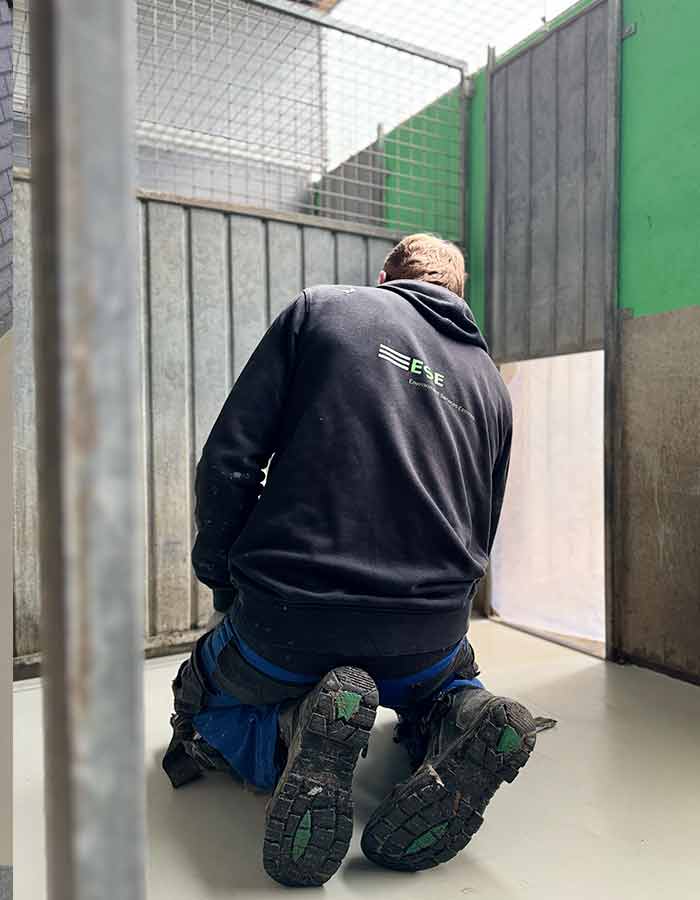 Aanleg van zoutloodsen