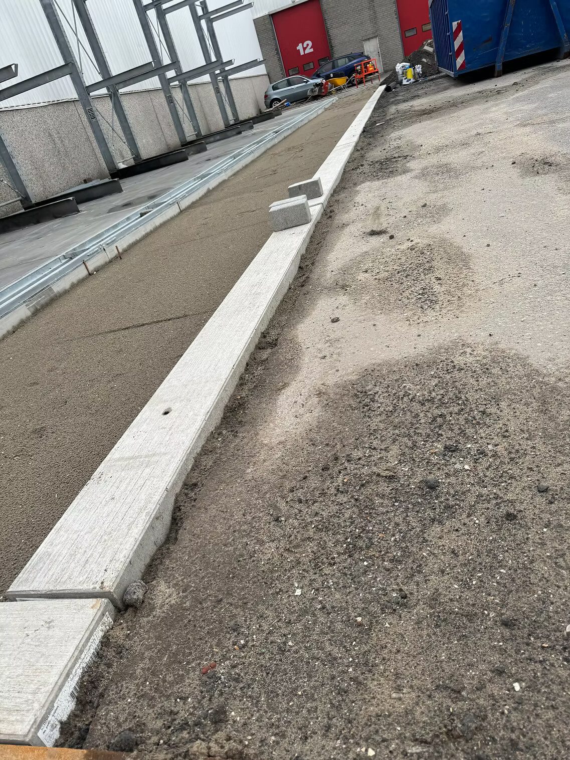 Eindresultaat calamiteitenplaats bergingsbedrijf