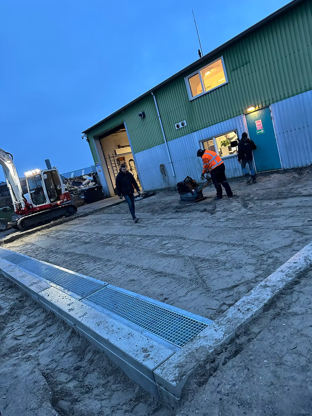 Platen Vloeistofdichte Vloer