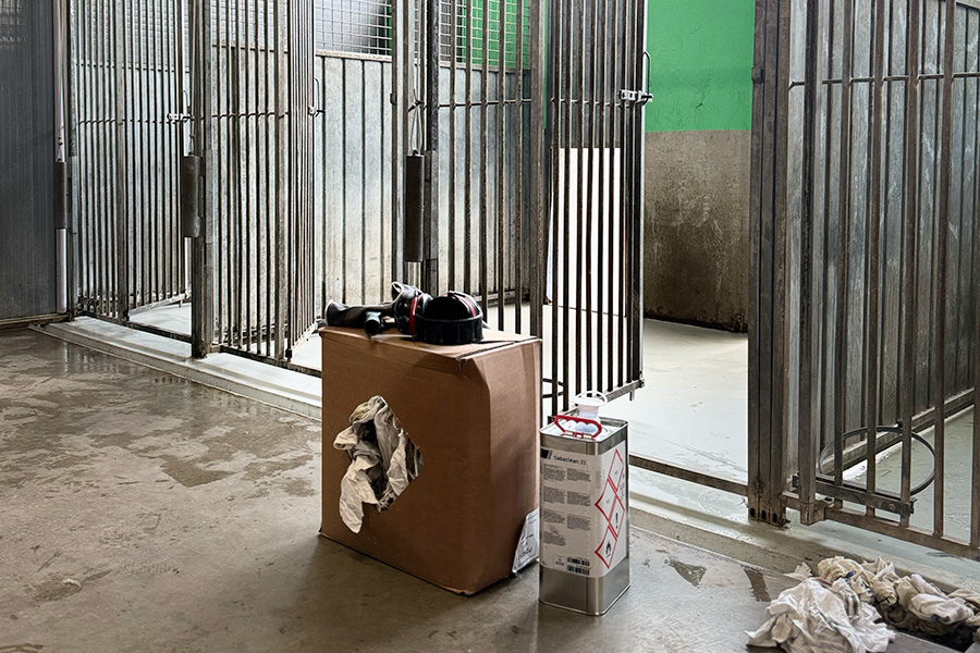 Renovatie vloeistofdichte vloeren