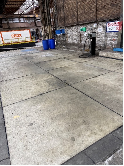 Renovatie voegafdichtingen tankplaats