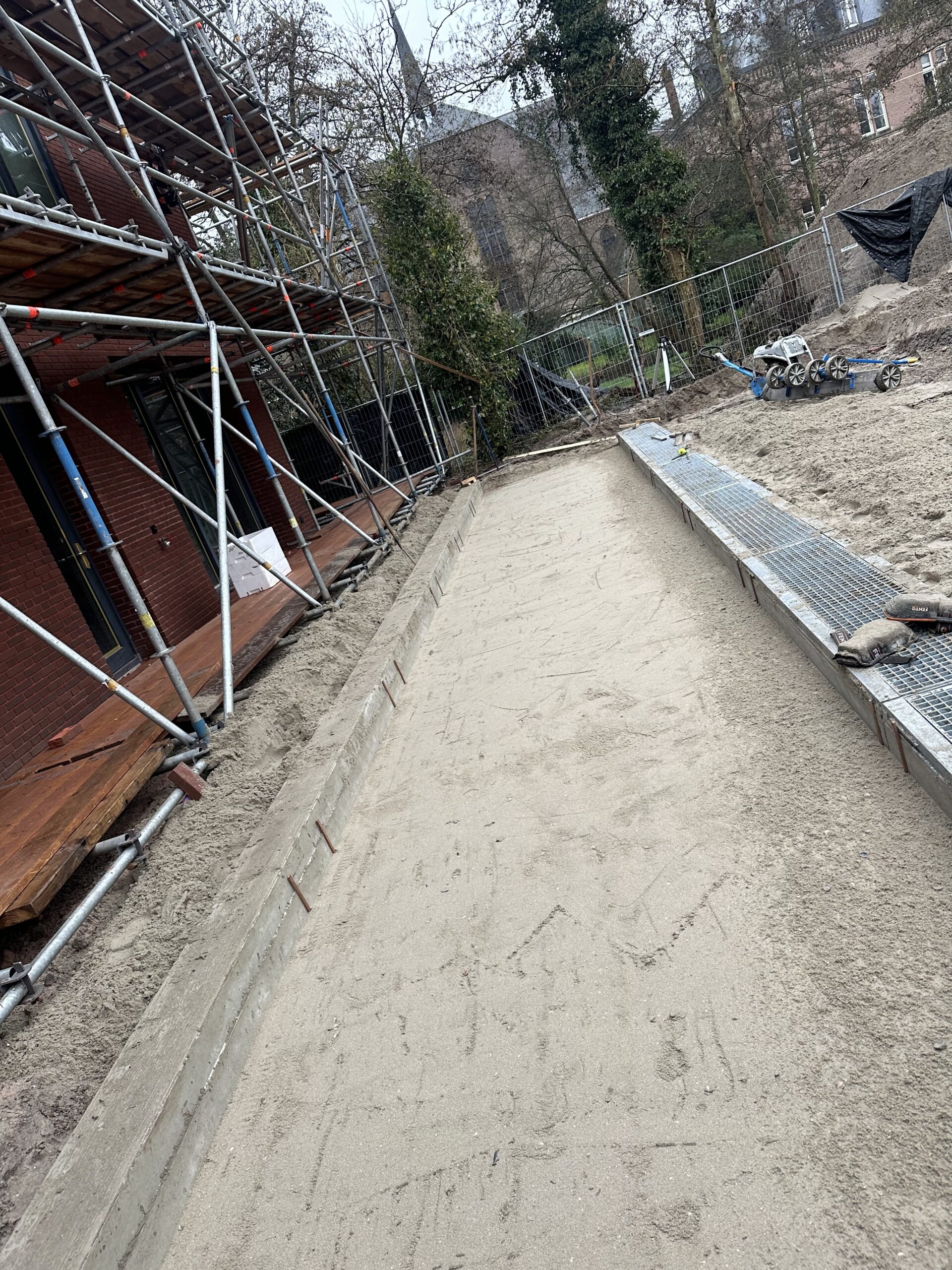 Realisatie wasplaats Brandweerkazerne Bennebroek