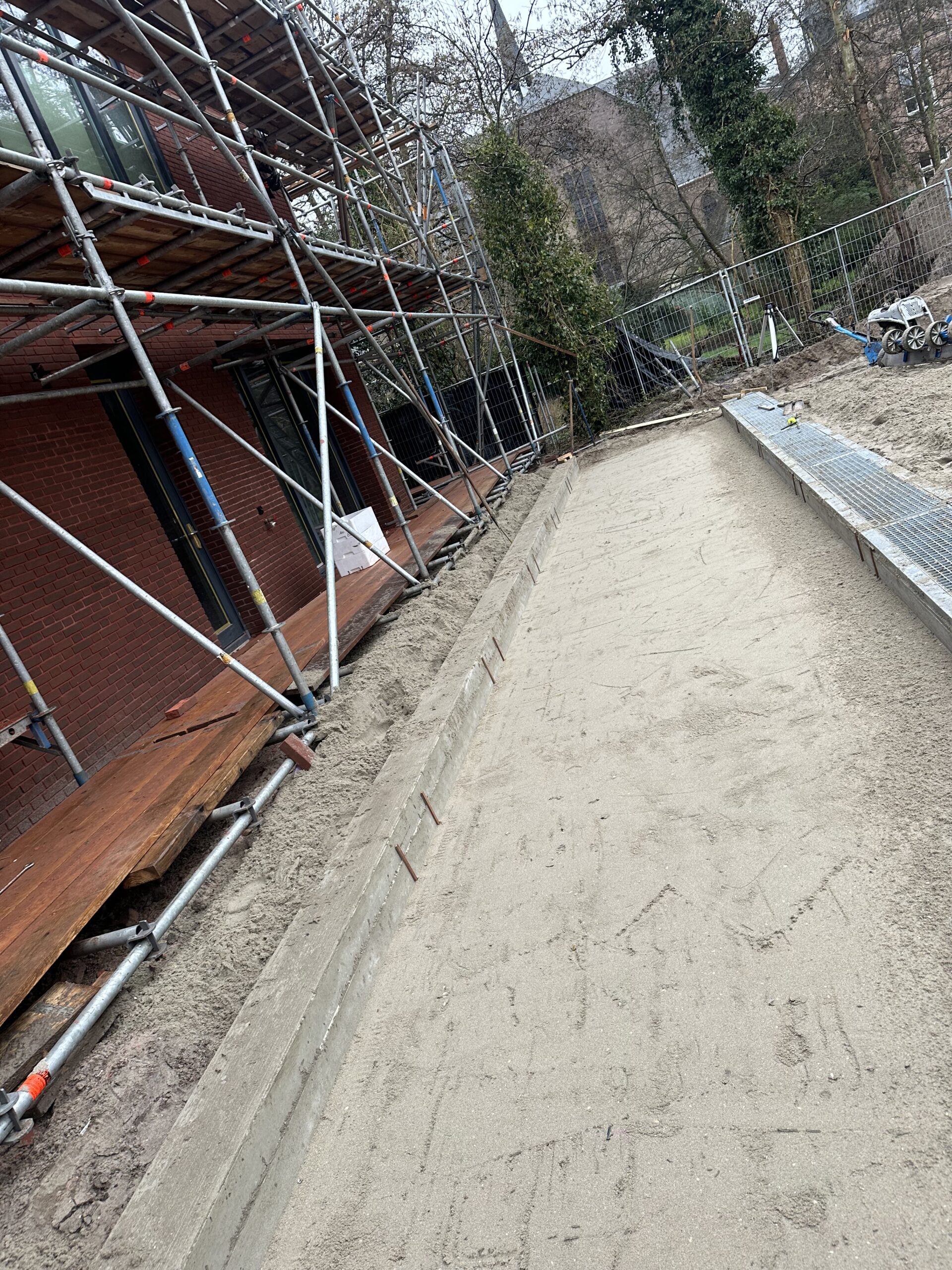 Realisatie wasplaats Brandweerkazerne Bennebroek