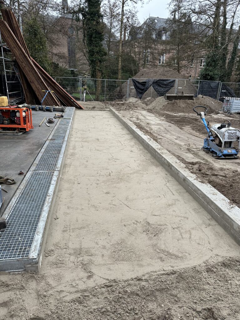 Realisatie wasplaats Brandweerkazerne Bennebroek