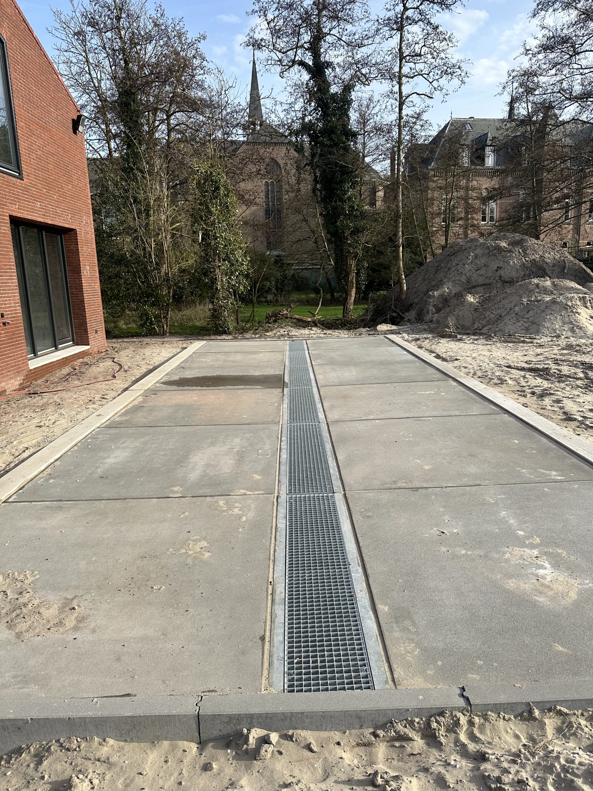 Realisatie wasplaats Brandweerkazerne Bennebroek