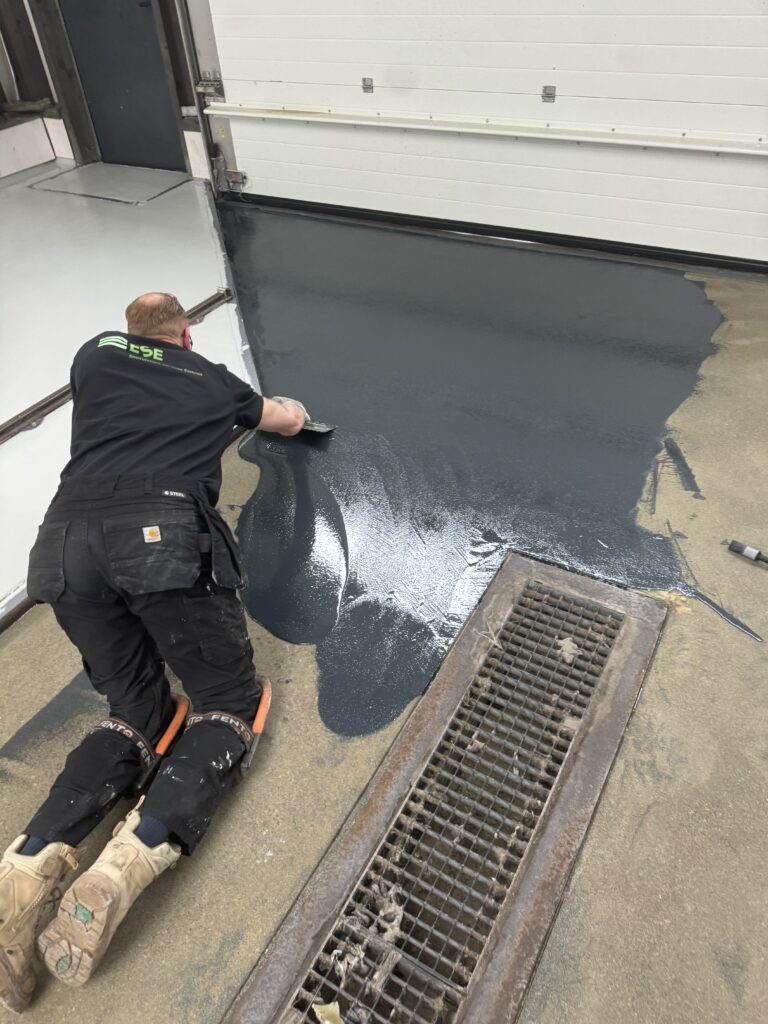 Kunststof vloersysteem wasstraat Zaandam